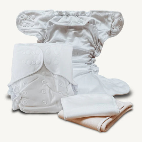 Mimi & Co OSFM Bamboo Fitted Nappy + INSERTS